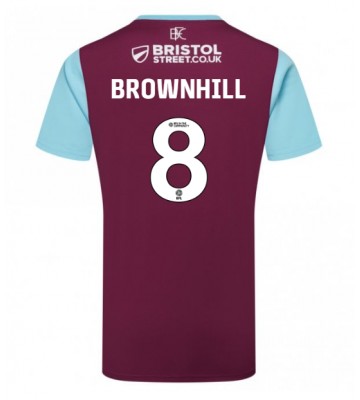 Burnley Josh Brownhill #8 Replika Hjemmebanetrøje 2024-25 Kortærmet